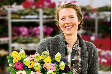 Die Marke „Ich bin von hier!" steht fr Blumen und Pflanzen aus der Region.