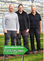 Ein gut eingespieltes Team sind Uwe, Vanessa und Hanna Bergmann.