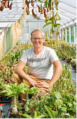 Mario Winkler war schon als Jugendlicher von Sarrazenien und anderen Karnivoren fasziniert.