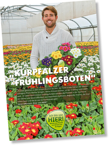 Die Marke Ich bin von Hier! soll den Blumengromarktkunden helfen, sich vom Systemhandel abgrenzen zu knnen.