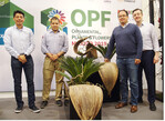 Sie vertraten die mexikanische Organisation OPF auf der IPM 2019, von links: Oscar Jimézez León, Francisco Antonia Lozano Alcaraz, Enrique Arias Velazco und Thomas Soder.