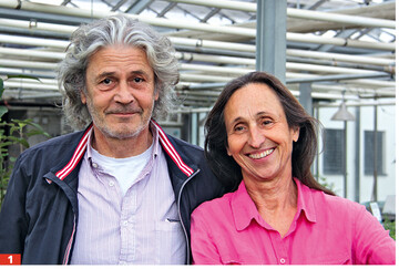 Mario und Eveline Bach haben ihre Grtnerei Schritt fr Schritt aufgebaut.