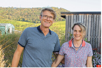 Paar und Partner: Till Hofmann und Fine Molz sind beruflich wie privat gemeinsam unterwegs.