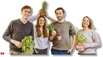 Das Plantura-Team (von links): Dominik Cadmus, Melissa Raupach, Felix Lill, Leonie Teisner.