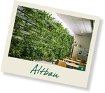 Aluminiumtrogsystem im Altbau, Biologiesaal an der GRG 7 in Wien