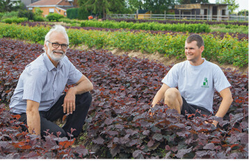 Marc Calle und Neffe Thomas stehen fr die vierte und fnfte Generation im Unternehmen.