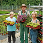 Heidrun Donaubauer, Thomas Grünberg und Ines Grünberg.