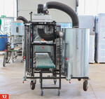 Stutzmaschinen gibt es in mehreren Modellen und mit mancher Eigenentwicklung im Betrieb.