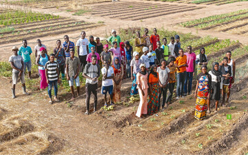 Im September 2019 startete das Projekt: 20 Mdchen und 20 Jungen werden in vielen Bereichen des Gartenbaus ausgebildet. 