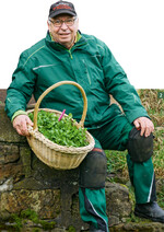 Ein stolzer Gärtner, auch wenn die Kultur einen gewissen Aufwand voraussetzt: Ralf Fischer, der Letzte seiner Zunft als Brunnenkresse-Gärtner in der Brunnenkresse-Stadt Erfurt