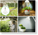 Die Vollspektrum-Pflanzen-Lampen sind auch für die Verwendung im Kleinen geeignet.