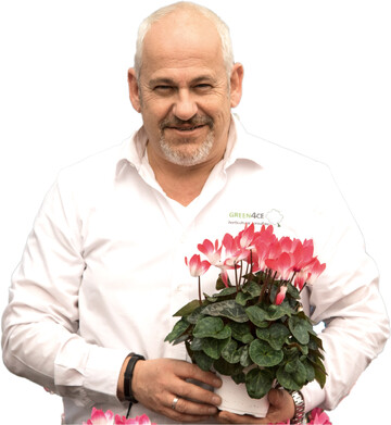 Kulturberater Eric Forschelen: „Die ersten Wochen entscheiden ber den Kulturerfolg mit Cyclamen."