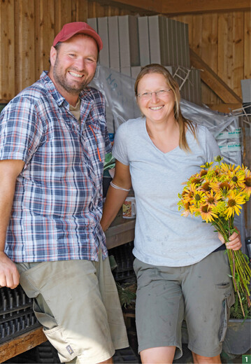 Christian und Susanne Mller haben beide in Weihenstephan Gartenbau studiert.