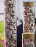 Die Jiffy Group vertreibt Produkte von Growfoams formstabile Pflanzmedien aus biologisch abbaubaren Biopolymeren.