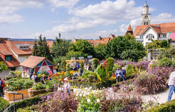 2021 zog die baden-wrttembergische Gartenschau in berlingen am Bodensee zahlreiche Besuchern an.