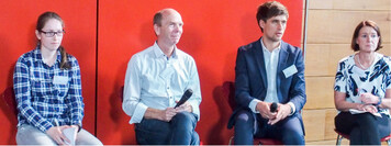 Von links: Luise Knauber, Markus Baumgrtner, Robert Luer, Dr. Marianne Altmann