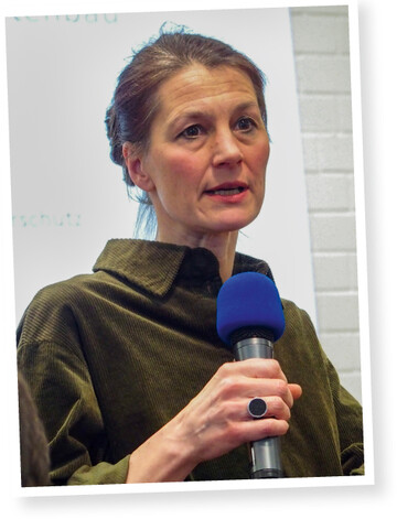 Miriam Staudte: „Wir sitzen alle in einem Boot mit Loch und mssen gemeinsam handeln. Wichtig ist es, nicht nur zu forschen, sondern auch umzusetzen."