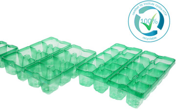 Die 4er-, 6er- und 10er-Trays sind fr Grtner entwickelt, die automatisierte Befll- und Anzuchtsysteme nutzen.