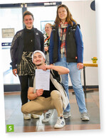 5) … und das Siegerteam der Stufe B.