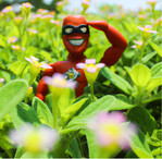 Es grüßt die KI: Ein neuer Superheld auch für den Gartenbau? Erstellt wurde diese Abbildung mit dem Text-zu-Bild-Generator DALL-E 2, einer KI-Anwendung.