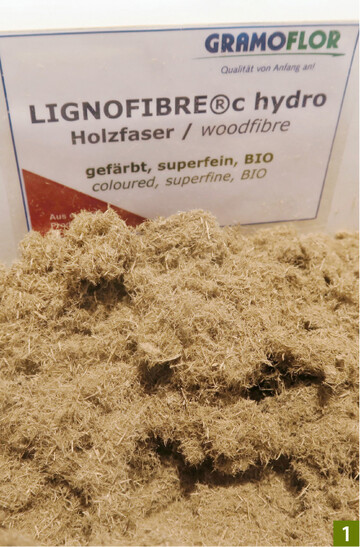 „Lignofibre c hydro” ist eine neue superfeine Holzfaser, die von Gramoflor entwickelt und nun als Substratbestandteil mit ins Sortiment genommen wurde.