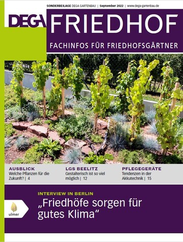 Cover DEGA Friedhof 9/2022 