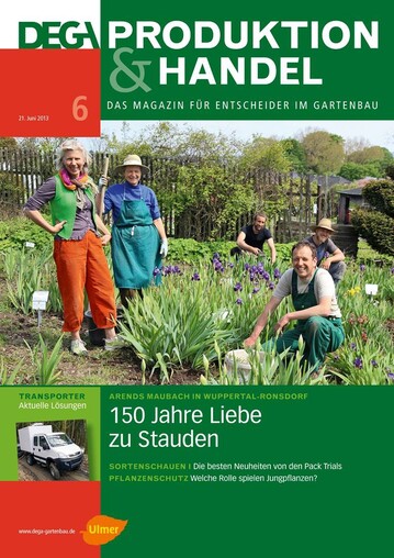 In unserer Juni-Ausgabe haben wir die Staudengrtnerei Arends-Maubach krzlich vorgestellt.