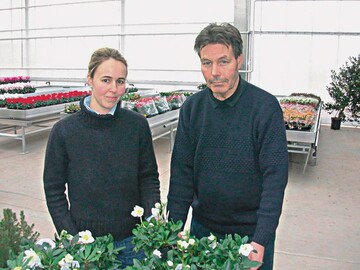 Mit Inga und Hans Krayenhagen fhren zwei Generationen die Geschfte