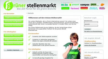 bersichtlich und zeitgem: Der Grne Stellenmarkt von Ulmer