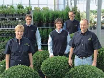 Das Fachhandels-Team (von links): Christine Schramm, Gtz Sannwald, Elke Schmitz, Christian Fichtner und Bernd Eschenbrenner