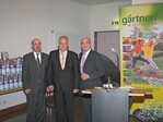 Volker Schmitt (links), Claus Valentin Litz (Mitte), Norbert Schindler (rechts)