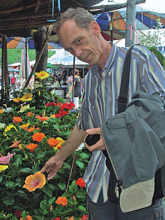 Jrg Pein hat mit seiner Firma Heliconia Paradise eine Marktlcke entdeckt