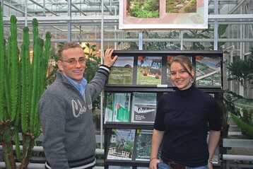 Josef Engels und Karolin Weisshand studieren an der HAS den Bosch