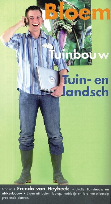 Frendo van Heybeek studiert an der HAS den Bosch Garten- und Ackerbau