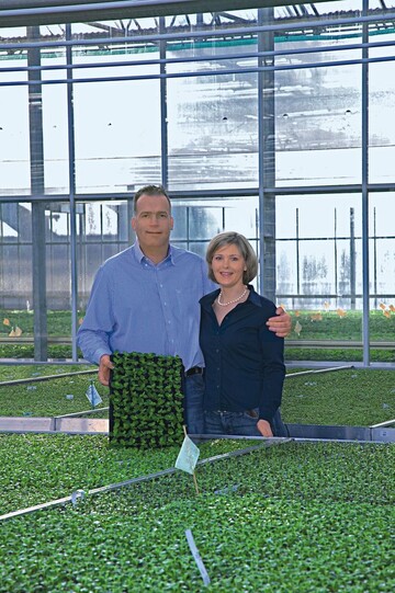 Gemeinsam mit seiner Frau Beate fhrt Christoph Schnges den Betrieb seit 1997