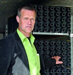 Die Dämpfanlage kann auch größere Mengen von Kunststoffmaterialien desinfizieren.