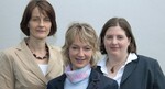 Die Bundesgeschäftsstelle des BdF ist seit 1. Juni neu aufgestellt (von links): Sybille Trawinski, Gabriele Felten und Kirsten Binder