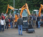 Maschinenvorführungen waren die Attraktion schlechthin