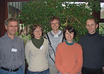 Sie frdern den Ntzlingseinsatz (von links): Michael Scharf, Elisabeth Gtte, Dr. Robert Schmidt, Dr. Petra Christiansen-Weniger, Dr. Oliver Berndt