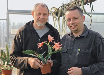 Hans-Friedrich Haage (links) und Ulrich Haage