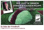 Die Punkerin ist eines von fünf Motiven aus der aktuellen Werbekampagne des BdF