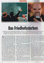 Ausriss aus dem Beitrag im Magazin „Der Spiegel“, Nr. 53 2009