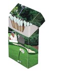 Der „Renner“ in den Golf-clubs rund um Köln ist nach Angaben der Rheinischen Friedhofsgärtner die Streichholzschachtel mit dem Golfmotiv