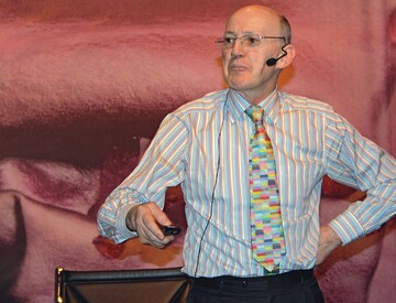 Mit der Frage, wie frisches Obst und Gemse in entsprechender Wertigkeit im Markt platziert werden kann, befasste sich Professor David Hughes vom Imperial College London in seinem Vortrag anlsslich des Frischeforums