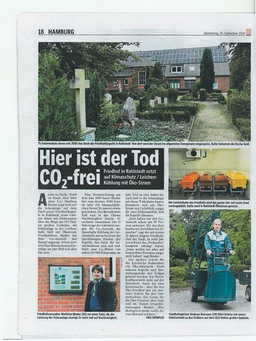 Der groe Bericht im Boulevardmagazin „Hamburger Morgenpost“  Ausriss  sorgte fr viel Aufmerksamkeit