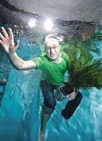 Abtauchen mit Cycaspalme: Mit seinem Unterwasserfoto findet Friedrich Reim große Aufmerksamkeit