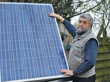 1 Peter Swemers konzentriert sich mit seiner Firma Sonnenstraelen auf Photovoltaik in der Landwirtschaft und im Gartenbau