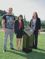 Kreativität im Familienteam: Christian Meng und Nargiza Nurmamedova, Geschäftsführerin Petra Meng