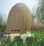 3 Bambus-Tunnel im Hsin-Sheng-Park