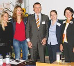 Sie stellten die Ergebnisse des Forscherteams zum Zukunftskongress Gartenbau vor (von links): Prof. Dr. Monika Schreiner, Dr. Marina Korn, Dr. Walter Dirksmeyer, Myriam Stenger und Dr. Marianne Altmann.